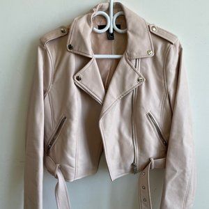 2 Forever 21 Faux leather moto jackets Medium